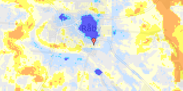 Ekstrem regn på Toftevejen 21