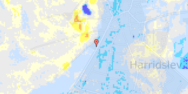 Ekstrem regn på Udbyhøjvej 311