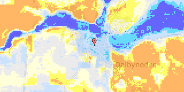 Ekstrem regn på Vestervangsvej 6