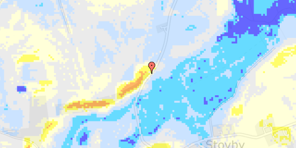 Ekstrem regn på Ærteholmsvej 60