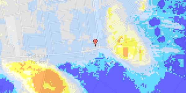 Ekstrem regn på Fælledvej 29