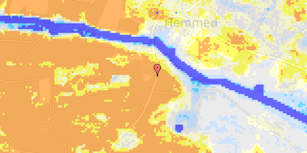 Ekstrem regn på Hemmedvej 13