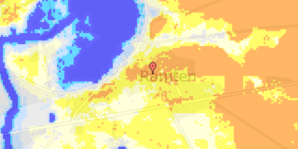 Ekstrem regn på P Madsens Vej 4