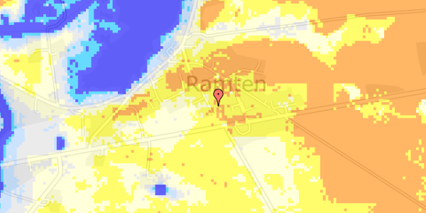 Ekstrem regn på P Madsens Vej 9