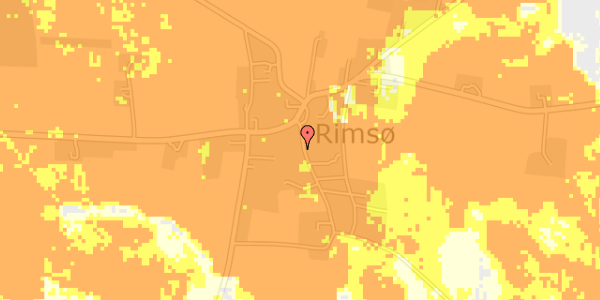 Ekstrem regn på Rimsø Kærvej 4