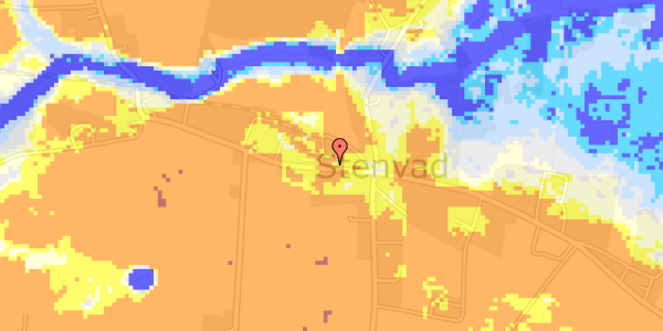 Ekstrem regn på Stendyssevej 12A