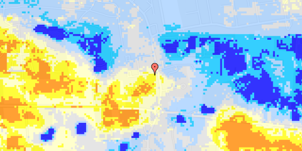 Ekstrem regn på Strandparken 19