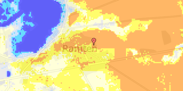 Ekstrem regn på Svanegårdsvej 2