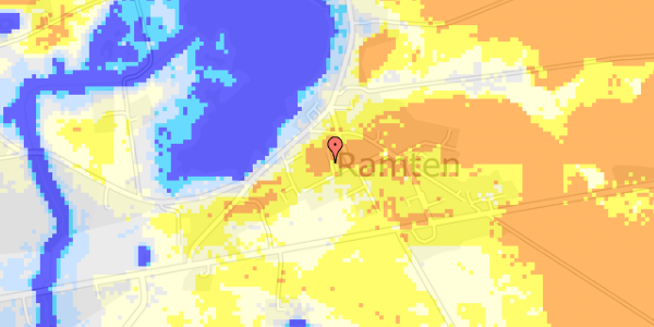 Ekstrem regn på Vesterled 4