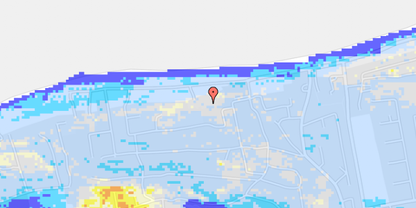 Ekstrem regn på Vestre Klitvej 13