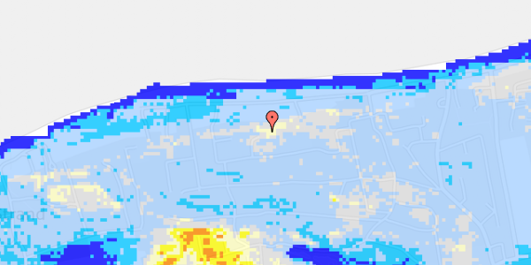 Ekstrem regn på Vestre Klitvej 25