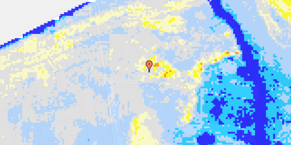 Ekstrem regn på Østre Klitvej 32