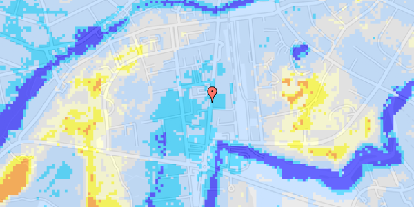 Ekstrem regn på Banegårdsgade 22B, 3. 2