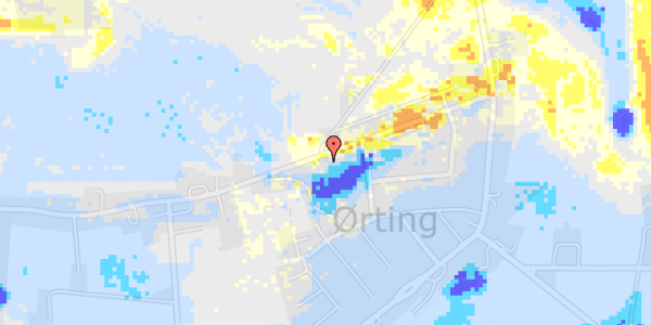 Ekstrem regn på Bilsbækvej 23A