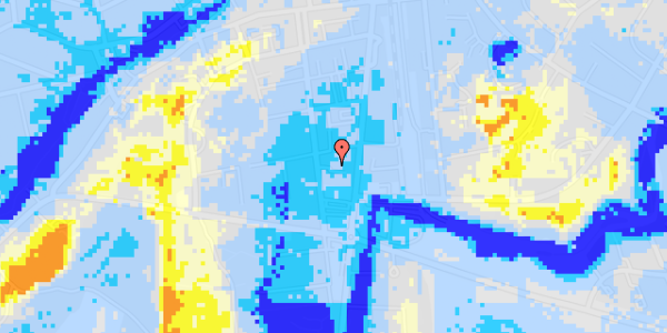 Ekstrem regn på Boulevarden 17A