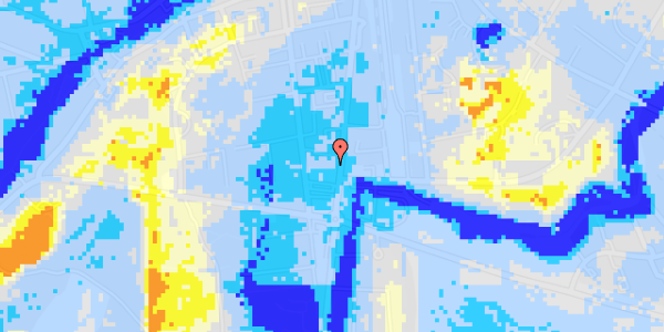 Ekstrem regn på Boulevarden 19A