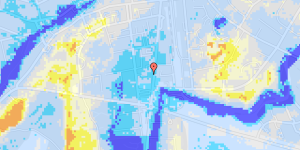 Ekstrem regn på Boulevarden 19E