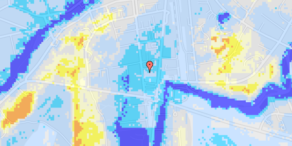 Ekstrem regn på Boulevarden 21B