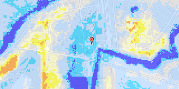 Ekstrem regn på Boulevarden 21D