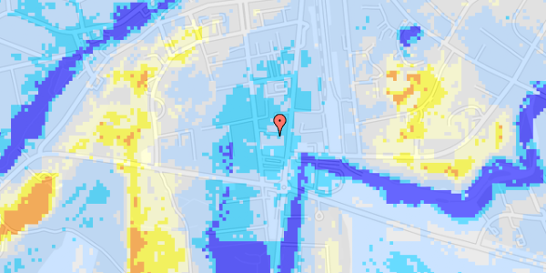 Ekstrem regn på Boulevarden 21F