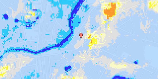 Ekstrem regn på Bredgade 5