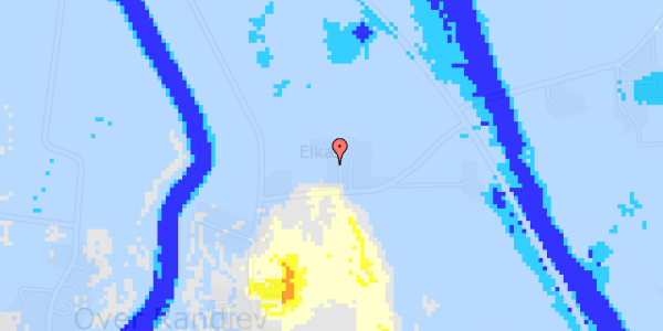 Ekstrem regn på Eriksmindevej 11A