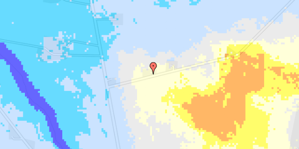 Ekstrem regn på Fenstenvej 54