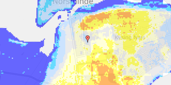 Ekstrem regn på Gl Krovej 23A