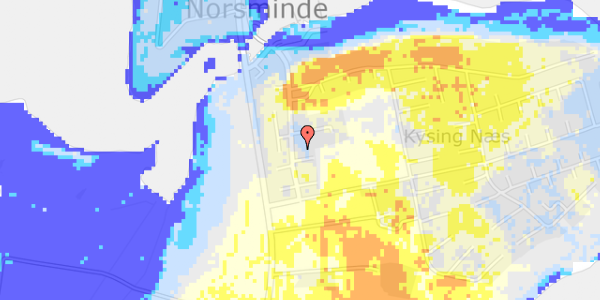 Ekstrem regn på Gl Krovej 23B