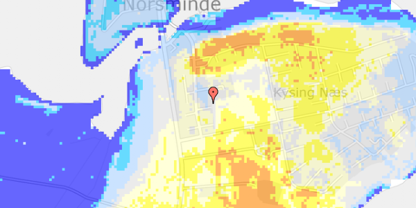 Ekstrem regn på Gl Krovej 25A