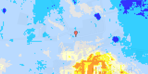 Ekstrem regn på Hadrupvej 3