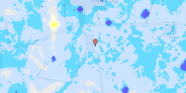 Ekstrem regn på Hadrupvej 16