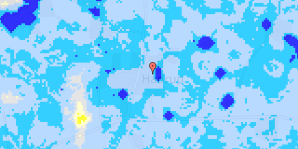 Ekstrem regn på Hadrupvej 24