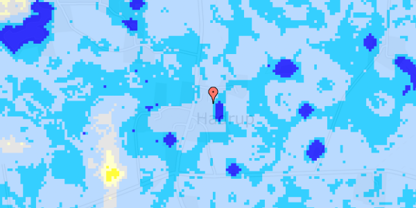 Ekstrem regn på Hadrupvej 28