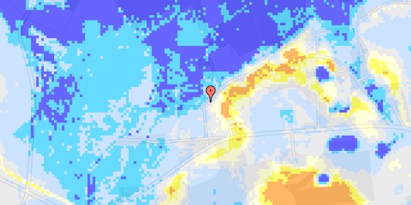 Ekstrem regn på Halen 42