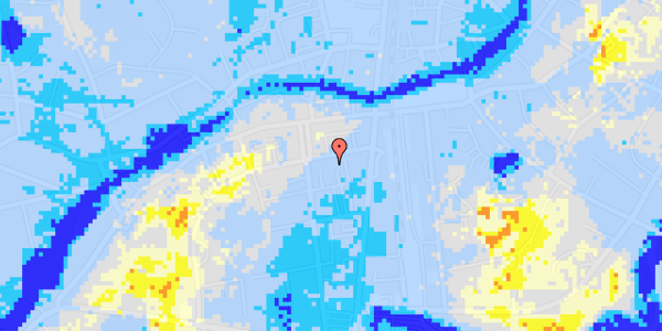 Ekstrem regn på Holsteinsgade 11, 1. 5