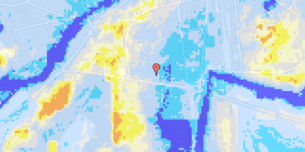 Ekstrem regn på Holsteinsgade 45K, st. 2