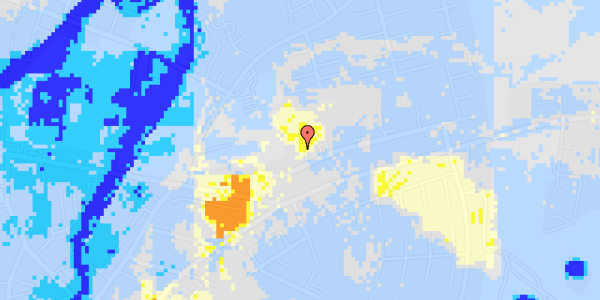 Ekstrem regn på Katrineholmsalle 11A