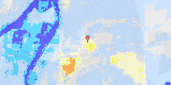 Ekstrem regn på Katrineholmsalle 19B