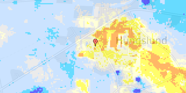 Ekstrem regn på Kirkevang 17