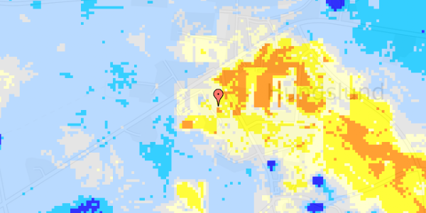 Ekstrem regn på Kirkevang 19