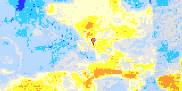 Ekstrem regn på Kongshusvej 460