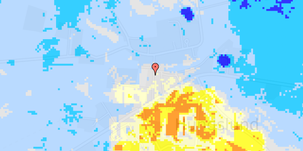 Ekstrem regn på Langgade 13