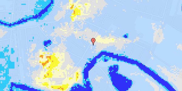 Ekstrem regn på Lundevej 54