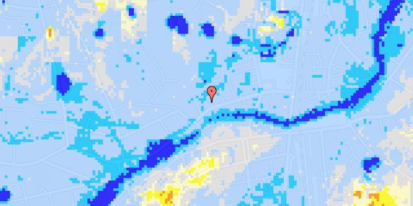 Ekstrem regn på Nørregade 20