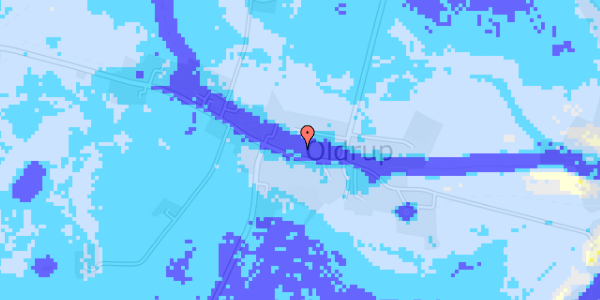 Ekstrem regn på Oldrupvej 57