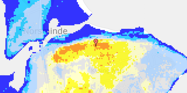 Ekstrem regn på P.Baatrupsvej 29