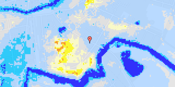 Ekstrem regn på Randlevvej 16