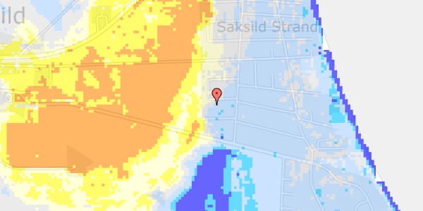 Ekstrem regn på Ravnsager 7