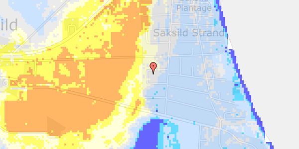 Ekstrem regn på Ravnsager 18